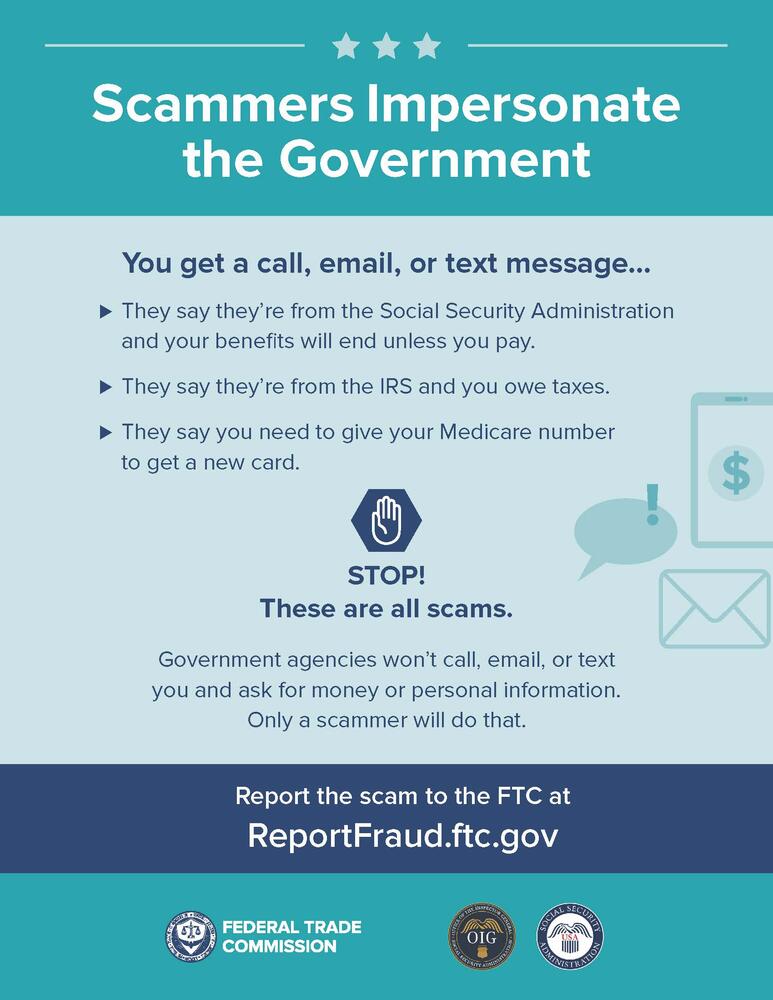 FTC Scam Alert Poster