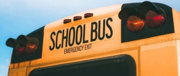 Back of school bus image